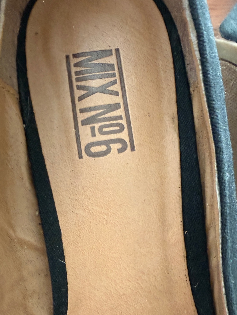 Mix No. 6 Black Ankle-Strap Wedges - Picture 4 of 4